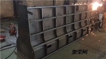 隔离墩模具 道路隔离墩钢模具