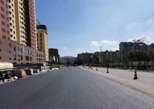 重磅 黄沙桥棚改基础配套设施道路工程沥青路面全线贯通